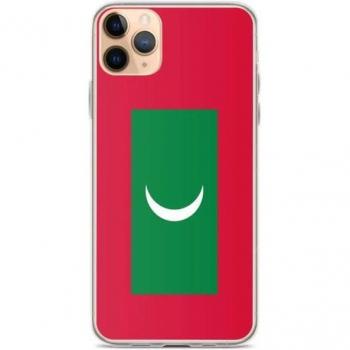 IPhone 11 Pro Max Maldives Flag Leather Skin