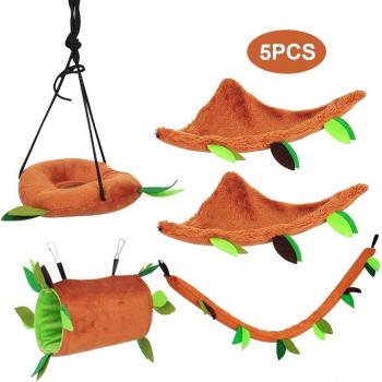 Accesorios para Hámster: Hamaca, Tubo y Rampa