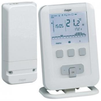 HAGER EK560 Termostato programable por radio