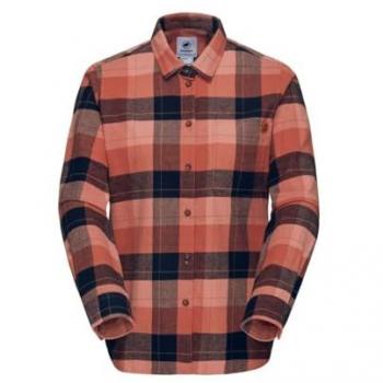 Camisa Trovat de Manga Larga Mammut Brick/Negro S