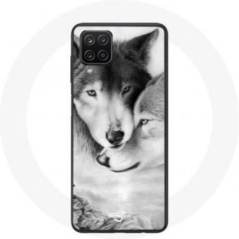 Samsung Galaxy A12 Wolf Duo Animal Shield