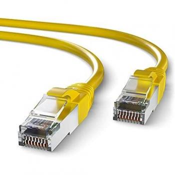 Mr. Tronic 25m Câble de Réseau Ethernet | CAT7, SFTP, CCA, RJ45 (25 Mètres, Blanc)