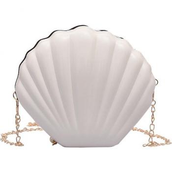 Chain Shoulder Small Shell Bag