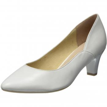 CAPRICE 22401 Scarpe con Tacco Donna, Bianco (White Nappa 102) 40 EU
