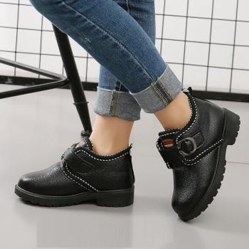 Wärmende Vliestiefel für Babyjungen – Rutschschutz und Dicke Sohle (EU 25–35)