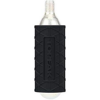 Silicone CO₂‑Cover 16 g – ToPeak, Schwarz, 2‑Pack