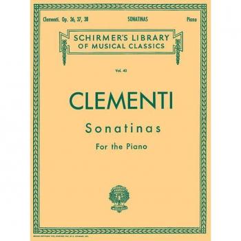 CLEMENTI-Sonatinas Completas Op.36, 37 y 38 para Piano (Kohler)