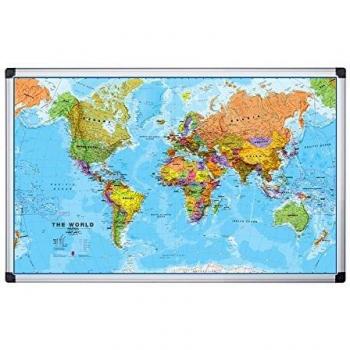 Universal Travel Magnetic Map Wall