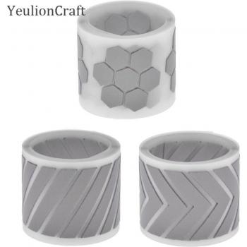 Chzimade 3Pcs Reflective Iron-On Fabric