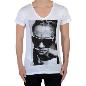 T-shirt enfant Eleven Paris Lil SS Mixte couleur blanche
