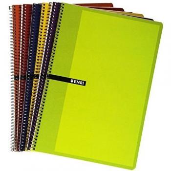 Enri A4 Soft Spiral Notebook
