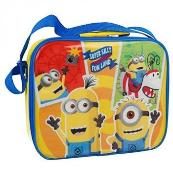 Stor Minions Fun Land – Gelbes Picknick-Set: Lunchbox & Tragegurt in einem