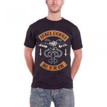 Avenged Sevenfold Unisex Hail To The King T-Shirt M black