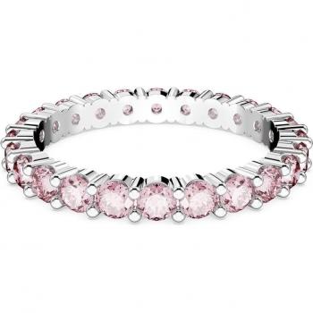 Swarovski Anillo Matrix con piedras rosas