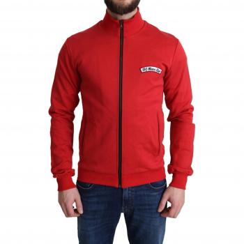 Dolce & Gabbana Red Zip-Through Cardigan