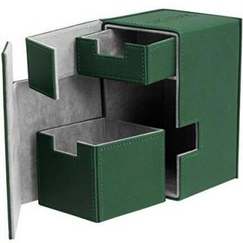 Ultimate Guard Taille Standard xenoskin 100 Plus Flip-n-Tray Deck Étui (Noir)