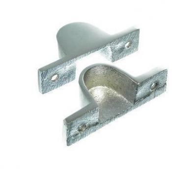FANLIGHT Attic Door Lock Catch Latch Chrome with Screws Pack of 6