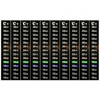 AfficheTemp 50–97°F