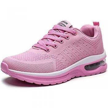 GAXmi Women's Air-Cushion Mesh Runner, Pink – UK 6