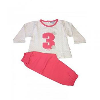 Completo tuta bimba neonato Yatsi rosa fucsia 12 m
