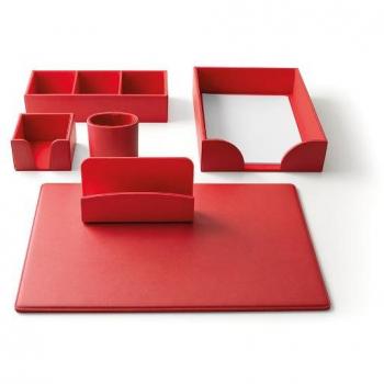Kit Scrivania 6 Pz Rosso
