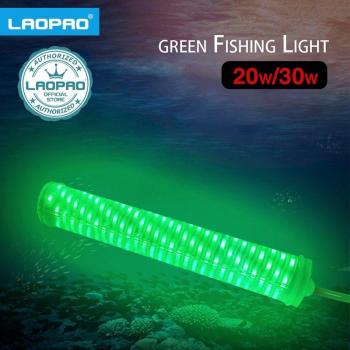 Luz de Pesca LED Verde 12V 30W 150SMD para Atraer Gambas