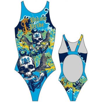 Set di nuoto Turbo Pirate Treasure spalla grande blu donna – M