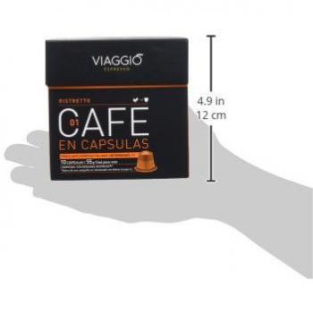 120 cápsulas Viaggiò Espresso compatibles con máquinas Nespresso – Ristretto