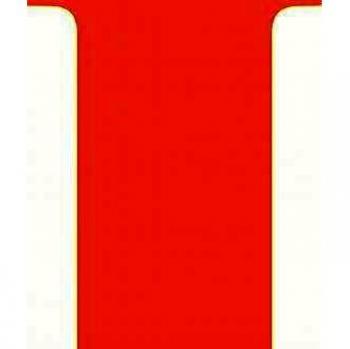 Fiches en T 60/85 N°2 orange