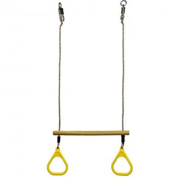 Kids 80 Kg Swing Seat with Gym Rings