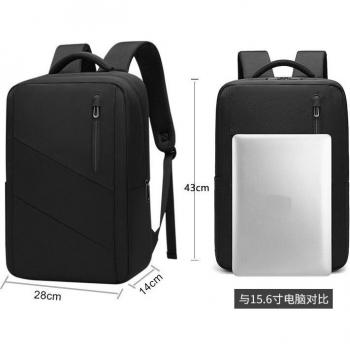 Men's Oxford Cloth Waterproof Backpack for 15.6 Inch Laptop