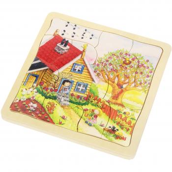 Puzzle 4 Strati Le Stagioni Goki