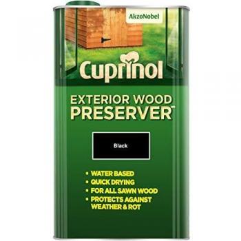 Cuprinol Black Exterior Wood Preserver 5L