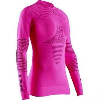 X-Bionic Energizer 4.0 Long Sleeve Top Neon Flamingo for Women