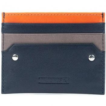 Tarjetero de Piel Azul para Hombre Pikolinos