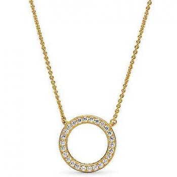 Collar Pandora Shine con corazones