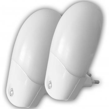 Niermann LED Nachtlicht, energiesparend, 3in1 Set