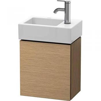 L-Cube di Duravit: mobile sotto lavello 36,4 cm × 24,1 cm, porta singola