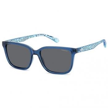 Zx9/M9 Polaroid Kids' Blue Polarized Glasses – 49 mm