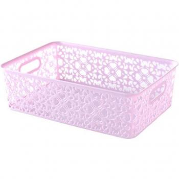 Boîte de rangement en plastique avec couvercle