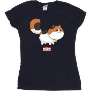 Camiseta Disney Big Hero 6 Baymax Gatito para Mujeres