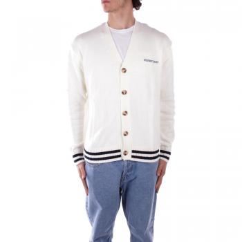 Guess Logo Embroidered Cardigan