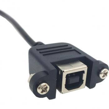 Xiwai USB 2.0 Mini Male to B Type Female OTG Adapter Cable 0.2m