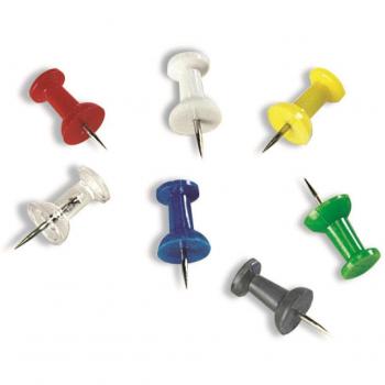 Bi-Office PI0324 Pin/Tack Multicolour 200 pc(s)
