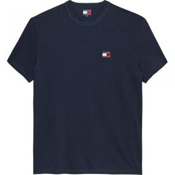 Tommy Jeans T-Shirt Dunkelblau mit Logostickerei L
