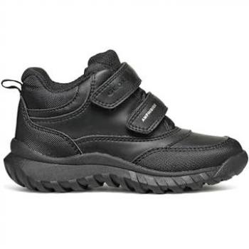 Geox Simbyos Black Athletic Trainers for Boys – UK 7