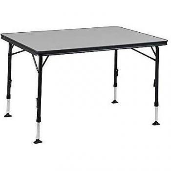 Table de camping résistante à la chaleur Crespo 120x80 cm