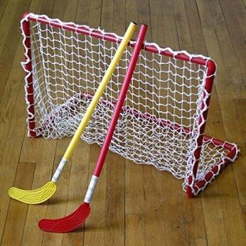 EUROHOCO 2‑Goal Pack – Net + Backpack