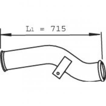 Uitlaatpijp 21297 DINEX