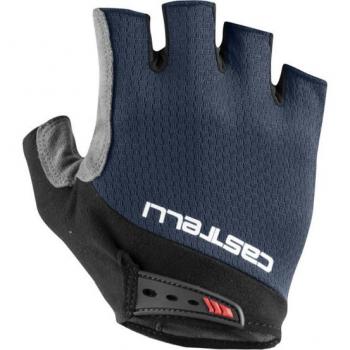 Entrata V Guantes Corta-Dedos Color Azul Oscuro